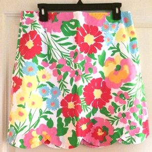 Lilly Pulitzer Ants on Parade in the Flowers Skirt